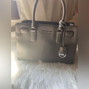 Grey Michael Kors purse